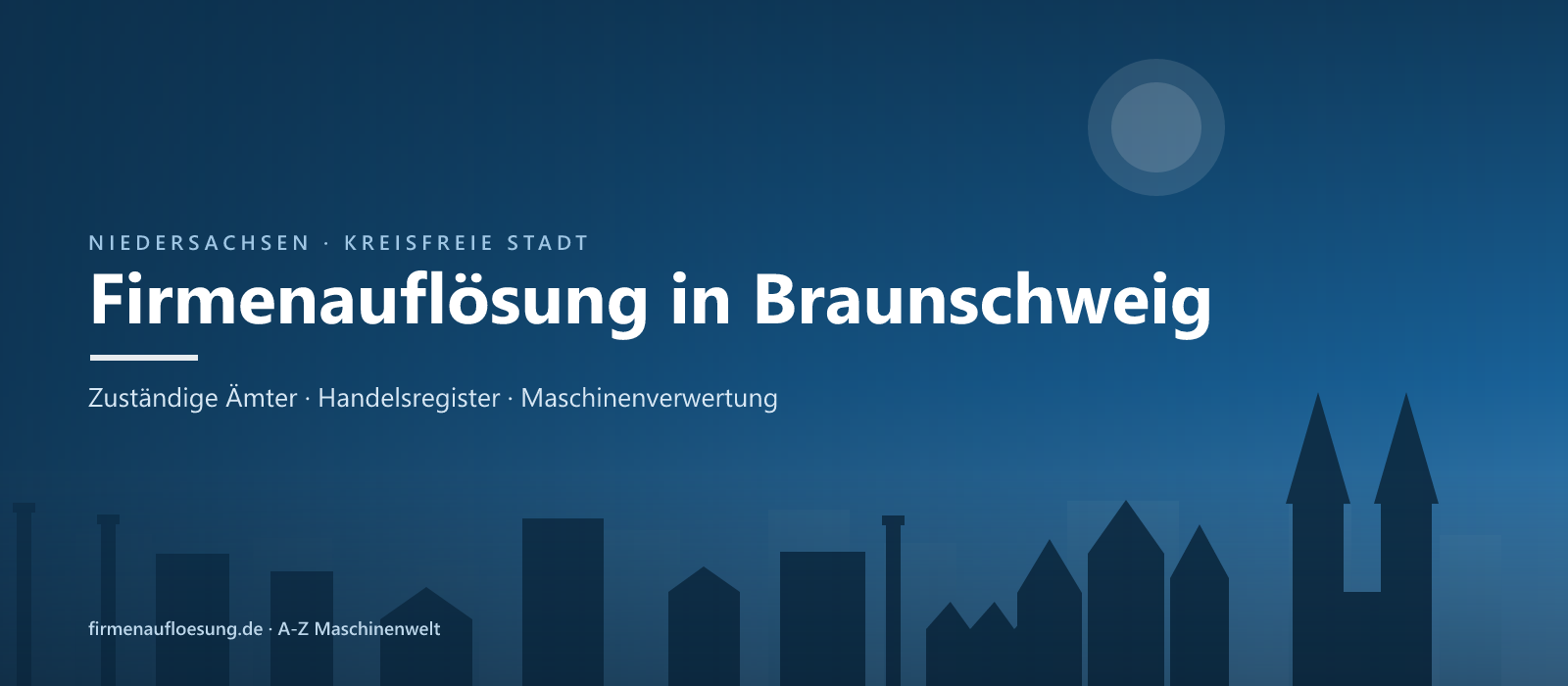 Firmenauflösung in Braunschweig – Skyline