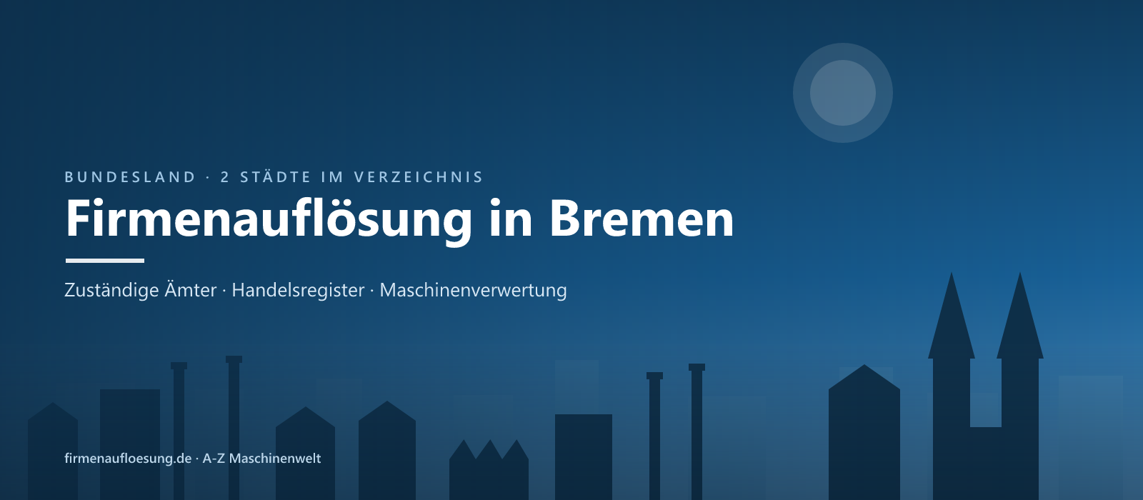 Firmenauflösung in Bremen – Skyline